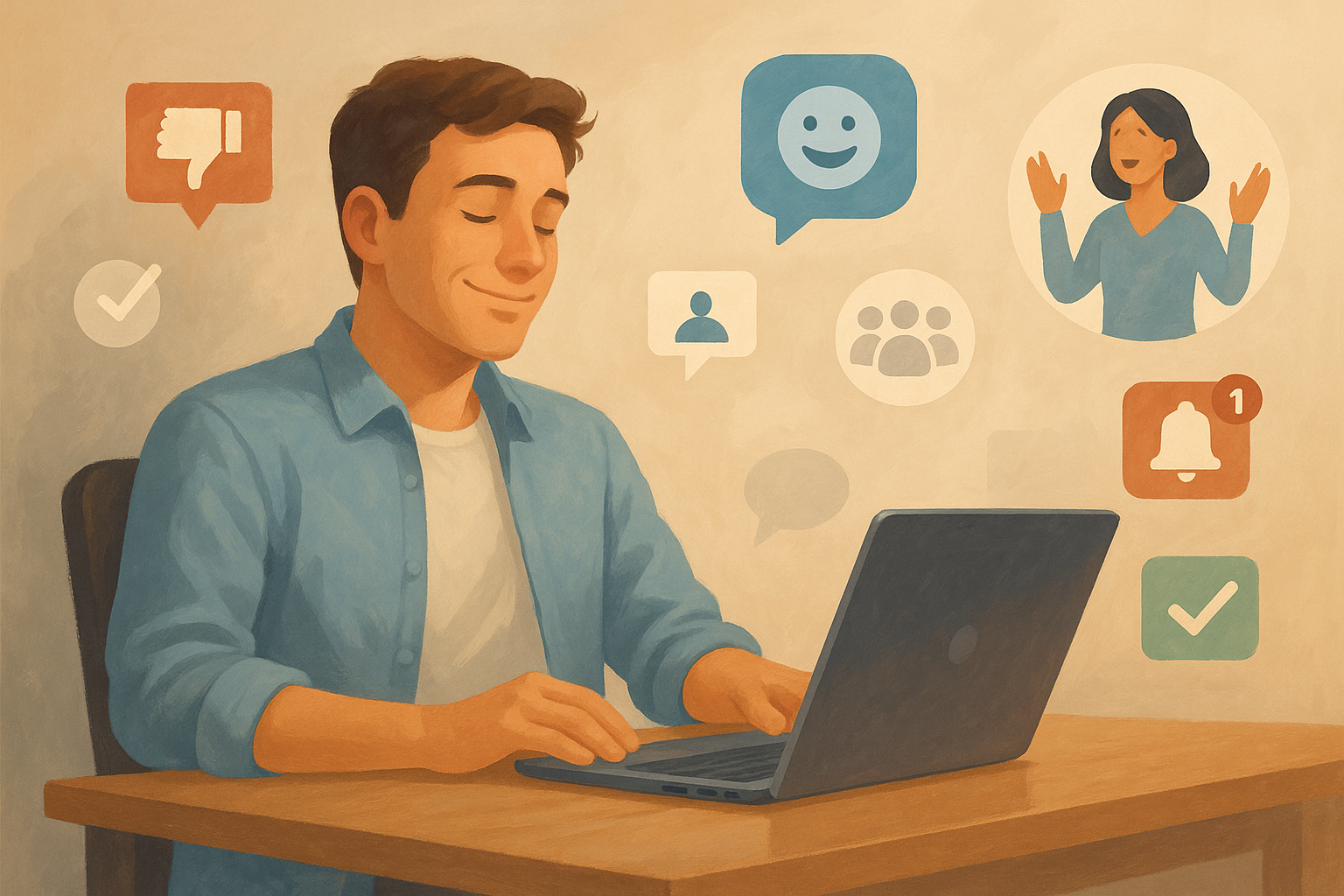 Illustration of No Image Subjects Yet in a No Image Backgrounds Yet setting, with a relaxed mood.