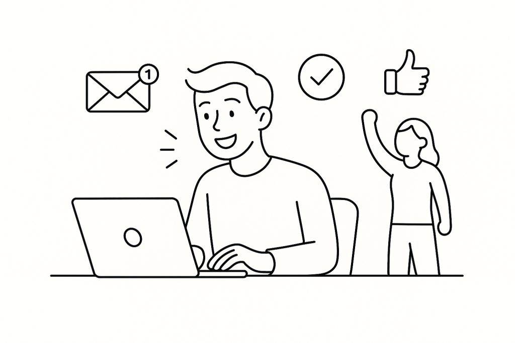 Illustration of No Image Subjects Yet in a No Image Backgrounds Yet setting, with a happy mood.