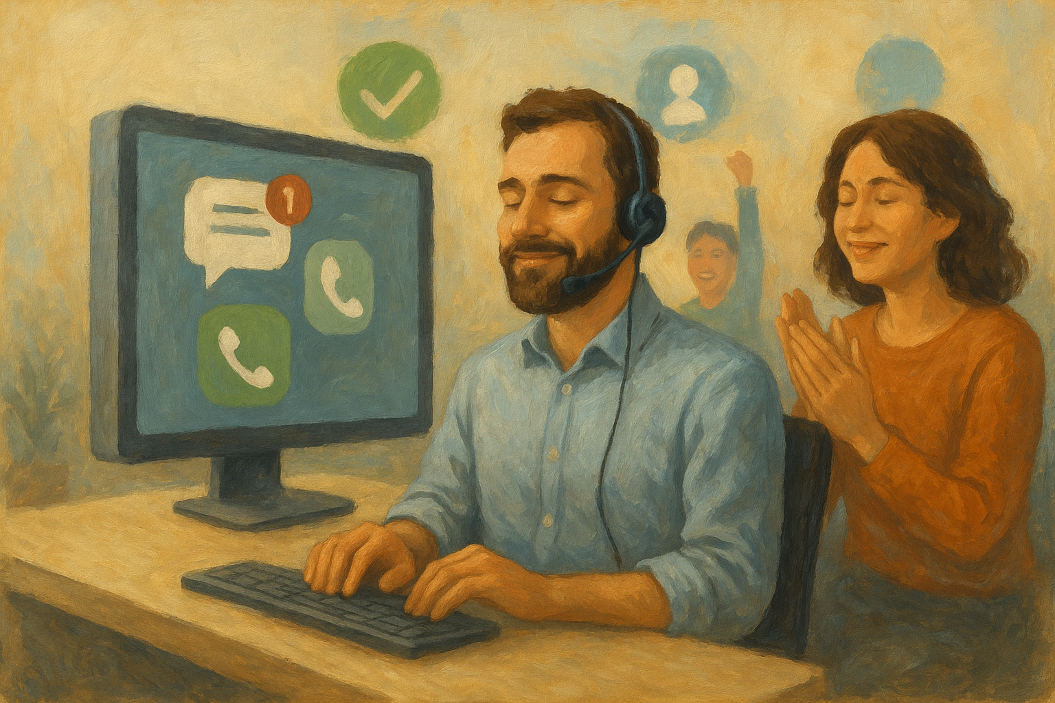 Illustration of No Image Subjects Yet in a No Image Backgrounds Yet setting, with a relaxed mood.